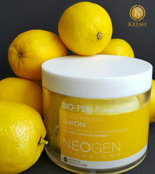 NEOGEN DERMALOGY BIO PEEL LEMON EXFOLIATING PADS.