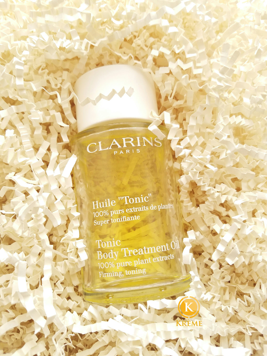 KRÈME DE LA KRÈME : CLARINS TONIC BODY TREATMENT OIL