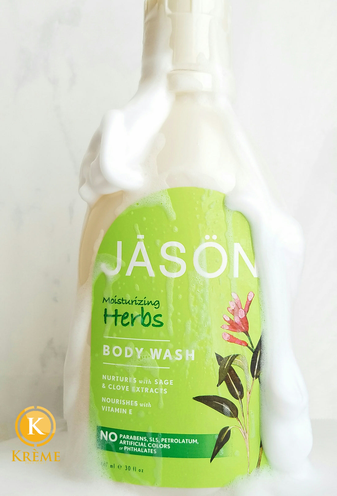 JĀSÖN MOISTURIZING HERBS BODY WASH