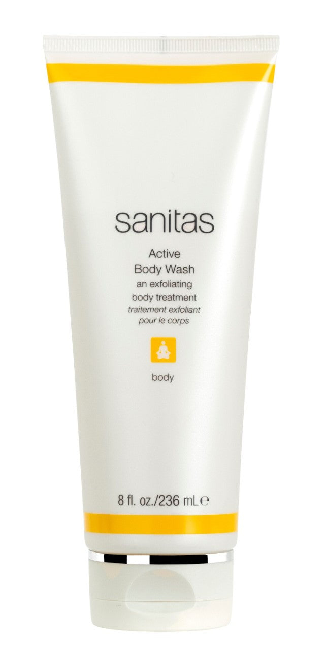 Sanitas Active Body Wash (an AHA  exfoliating body treatment)